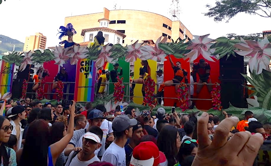 Bar Chiquita Gay Pride Float Medellin