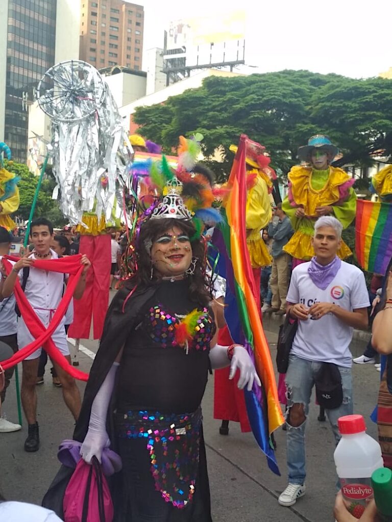 Medellin Gay Pride Drag Queen
