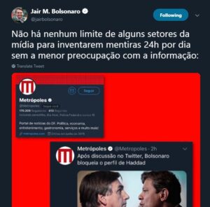 Jair Bolsonaro Social Media Fake News