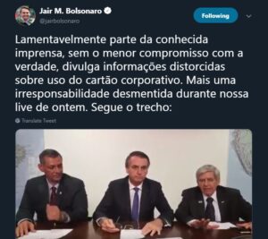 Jair Bolsonaro Social Media Fake News