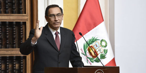 Martin Vizcarra President of Peru
