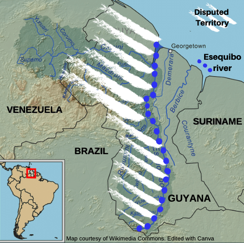 The century-old land dispute between Guyana and Venezuela continues