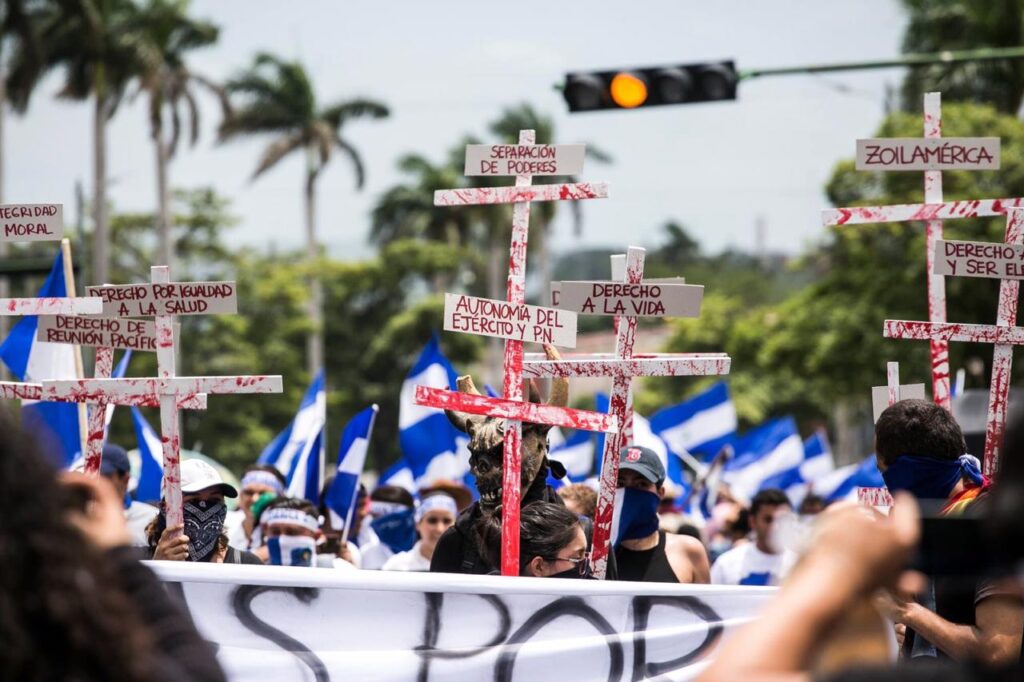 Nicaragua Repression Ortega