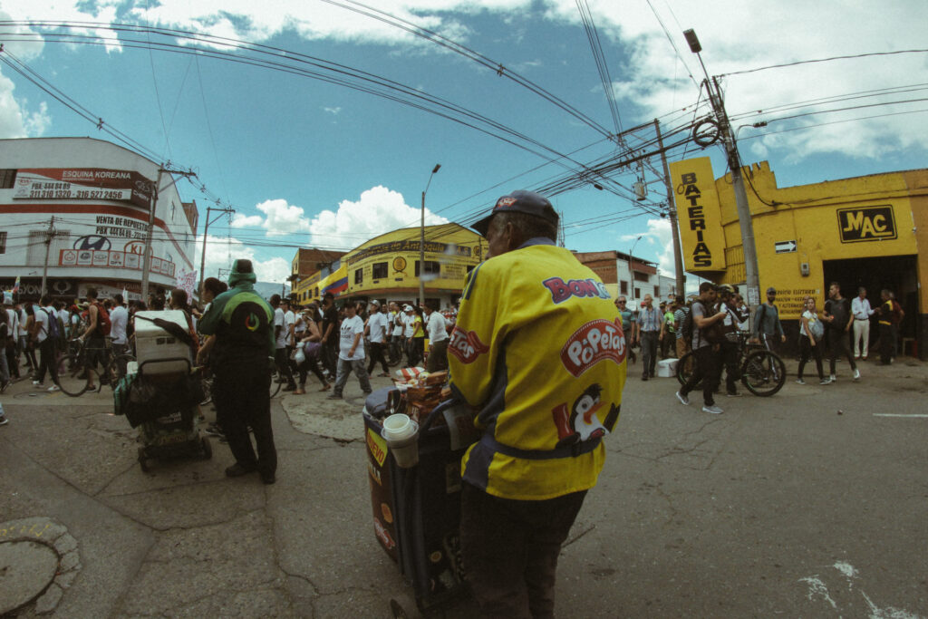 National Strike Medellin Colombia