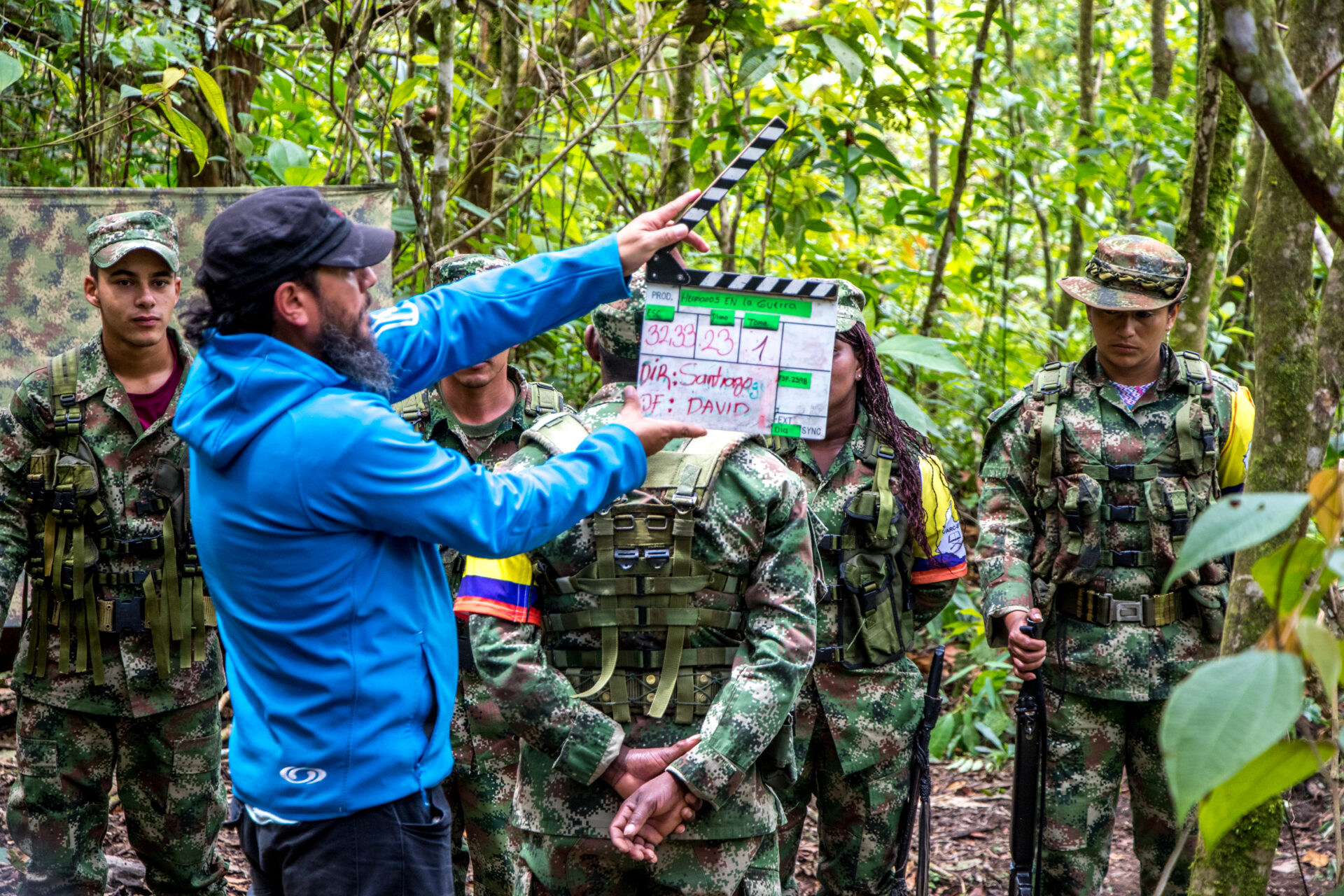 “Scene 1, Take 20!” The guerrillas who swapped Kalashnikovs for cameras
