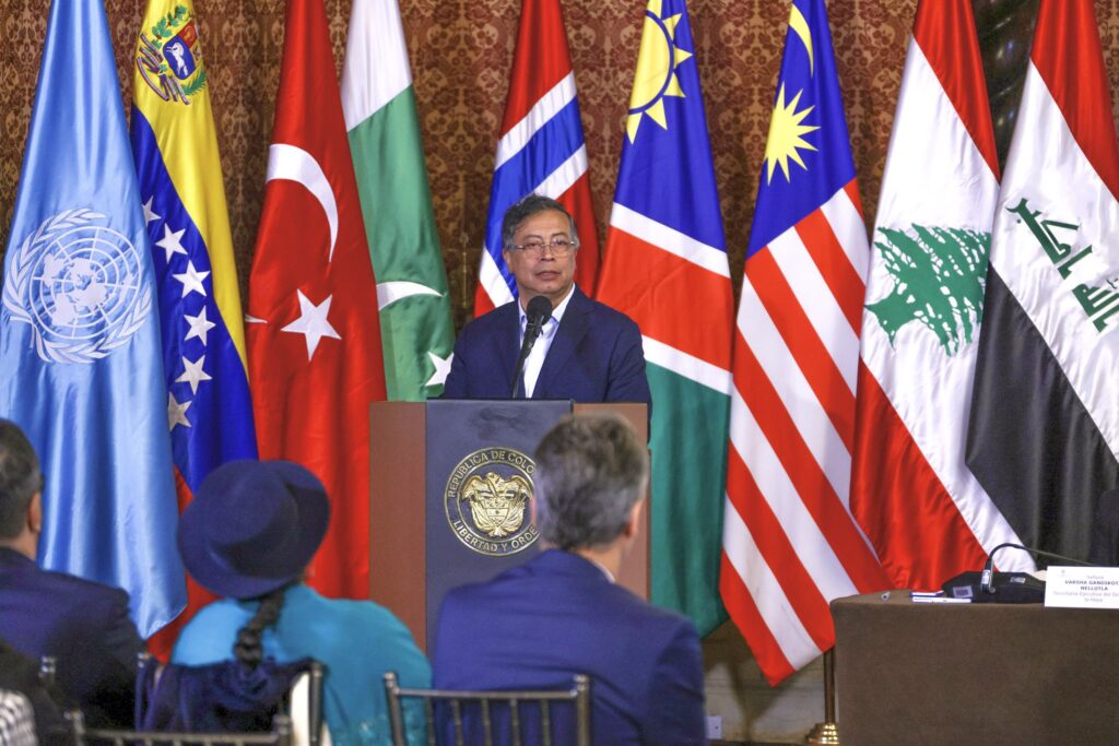 Hague Group announces sanctions against Israel at Colombia summit 